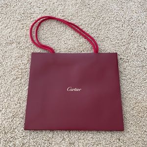 Cartier shopping bag